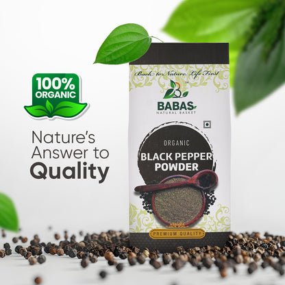 Babas Organic Black Pepper Powder 100g