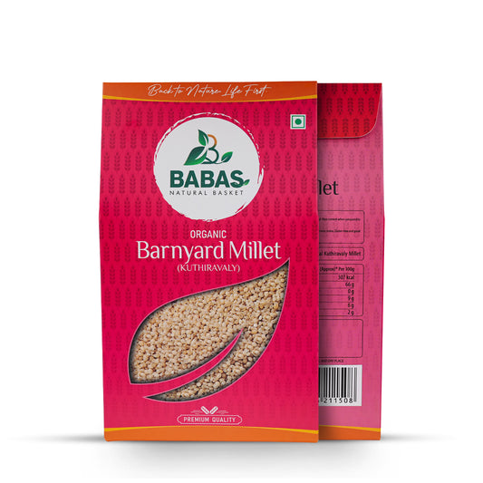 Babas Organic Barnyard Millet 500g