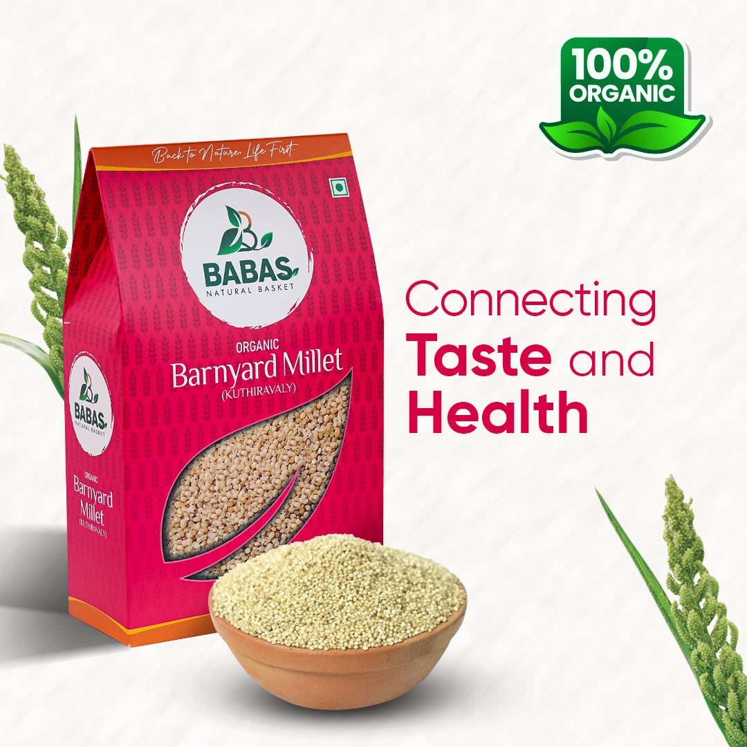 Babas Organic Barnyard Millet 500g