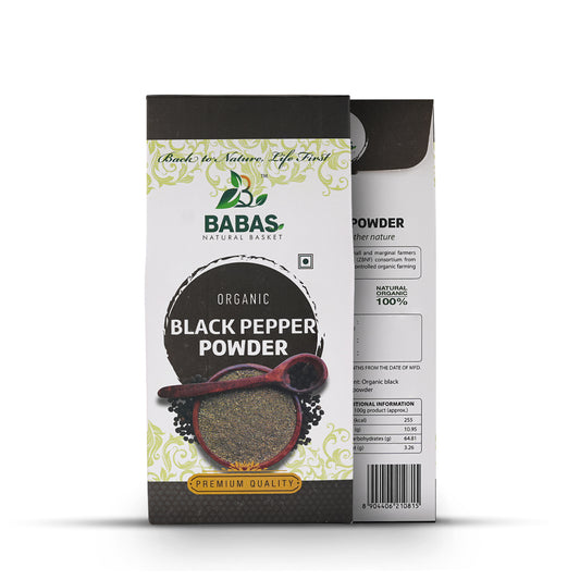 Babas Organic Black Pepper Powder 100g