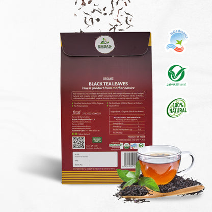 Babas Organic Black Tea Leaves 100g