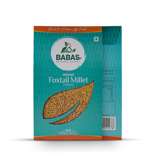 Babas Organic Foxtail Millet 500g