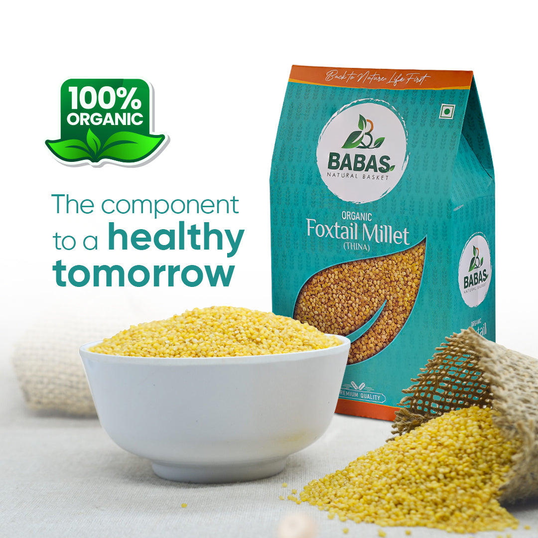 Babas Organic Foxtail Millet 500g