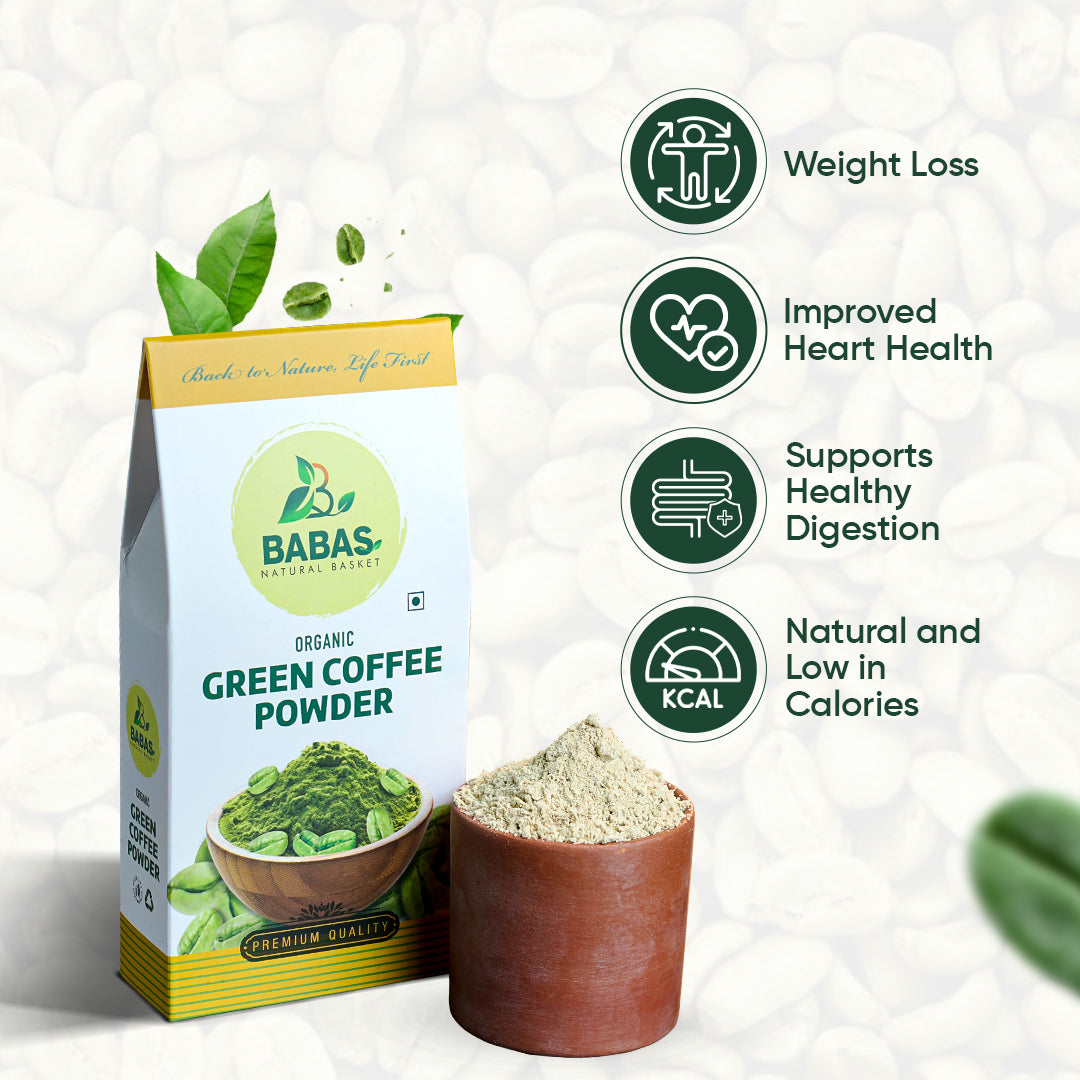 Babas Organic Green Coffee Powder 100g