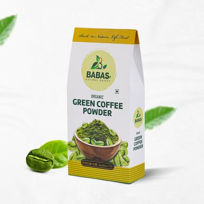 Babas Organic Green Coffee Powder 100g