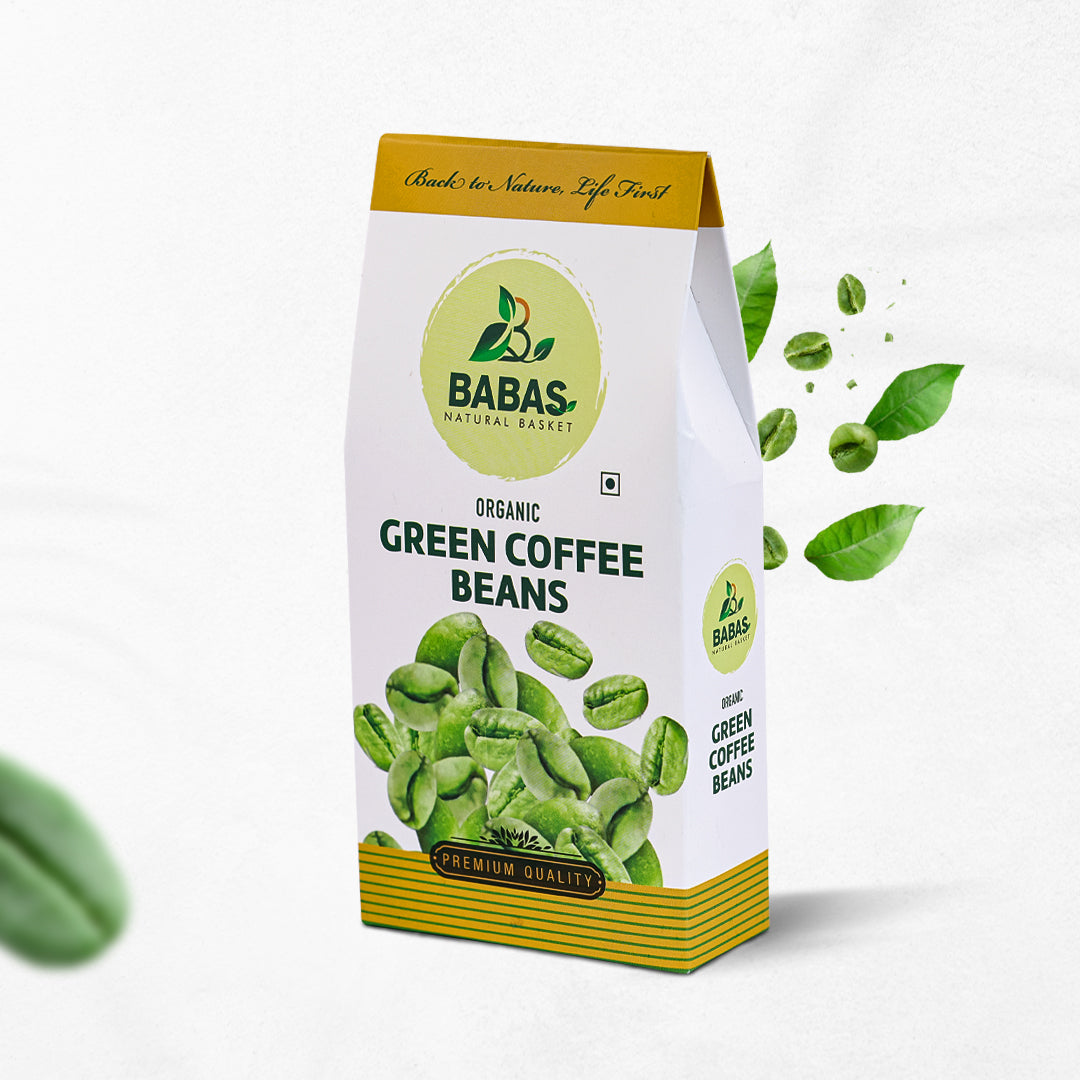 Babas Organic Green Coffee Beans 100g