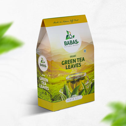 Babas Organic Green Tea Leaves 100g