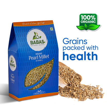 Babas Organic Pearl Millet 500g