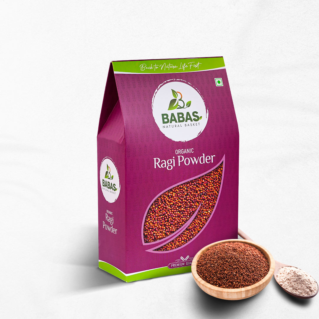 Babas Organic Ragi Powder 500g