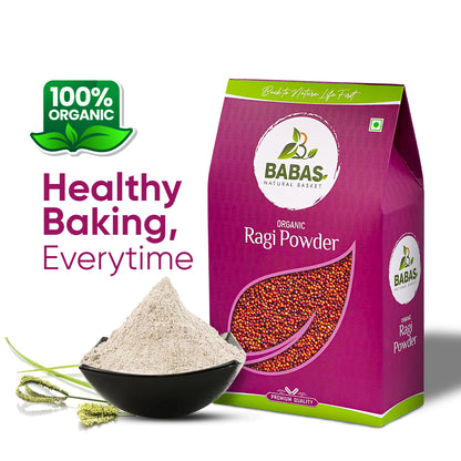 Babas Organic Ragi Powder 500g