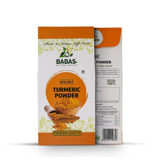 Babas Organic Turmeric Powder 100g