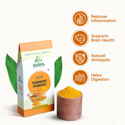 Babas Organic Turmeric Powder 100g